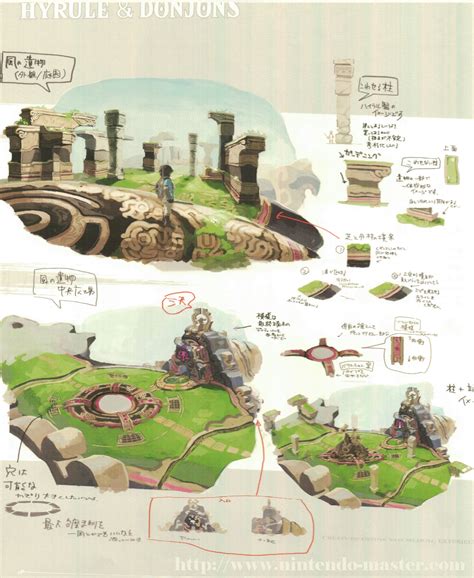 New Breath of the Wild concept art shows off its cast beautifully ...