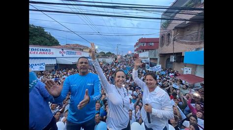 Maria Corina Machado Estuvo En Barinas Youtube