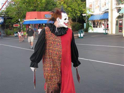 Fright Fest Clown Six Flags Great America All Around Orlando Flickr