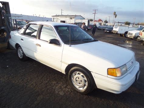 1992 Ford Tempo 4 Door Sedan No Reserve