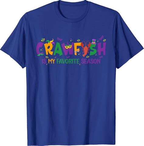 Crawfish Is My Favorite Season Mardi Gras Crawfish Lobster T Shirt