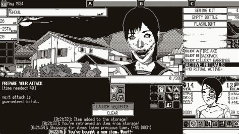 World Of Horror A Creepy 1 Bit Style Horror Rpg Will Release Next