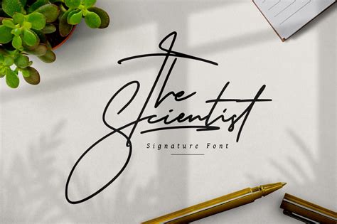 The Scientist Font | dafont.com