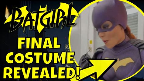 Batgirl Movie Update Final Costume From Cancelled DC Movie Revealed