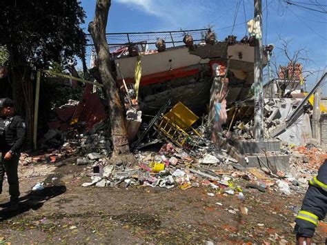 FUERTE EXPLOSIÓN EN CDMX DEJA VARIOS LESIONADOS Y VARIAS CASA DAÑADAS