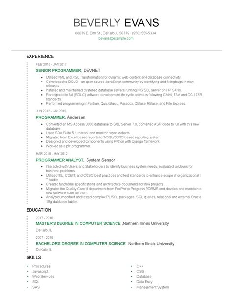 senior programmer  zippia