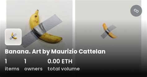 Banana. Art by Maurizio Cattelan - Collection | OpenSea