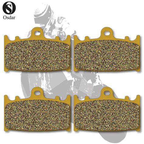 Motorcycle Brake Pads Front For Suzuki Gsx 1250 11 12 Kawasaki Zxr 400