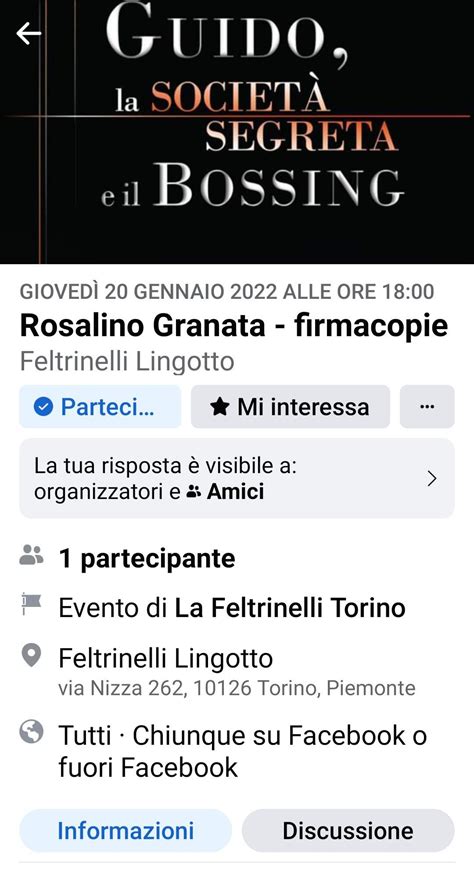 Sono Lieto Di Invitarti Al Firmacopie Del Nuovo Romanzo Guido La