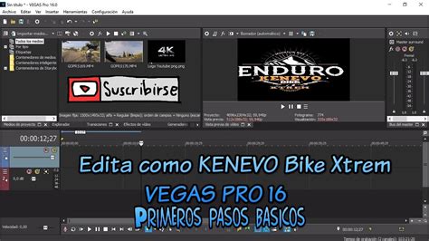 Video Tutorial Vegas Pro 16 Primeros Pasos Con Vegas Pro 16 Youtube