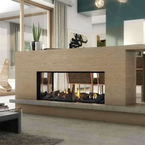 Escea DS1150 Gas Fireplace Frameless Indoor Double Sided LPG Harrison