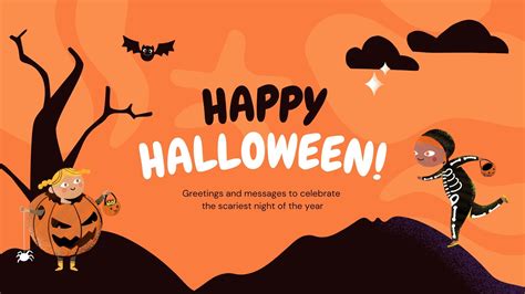 Free customizable Halloween presentation templates | Canva