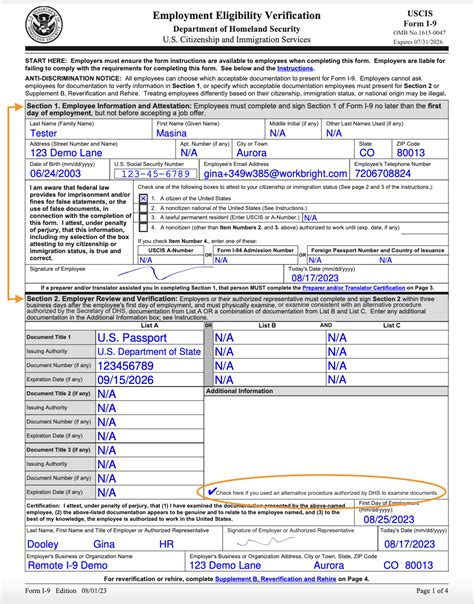 2023 Form I-9