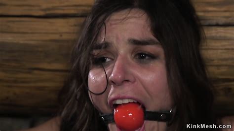 Hairy Pussy Babe Gets Banged In Bondage