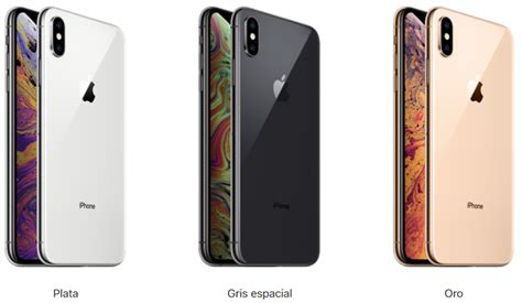 Apple Iphone Xs Max Capacidades Gb Gb O Gb Color Plata