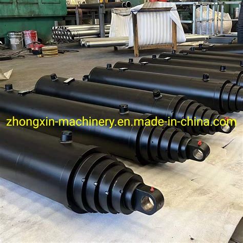 Sat Series Single Acting Hydraulic Telescopic Cylinder For Dump Truck China Hydraulic Cylinder