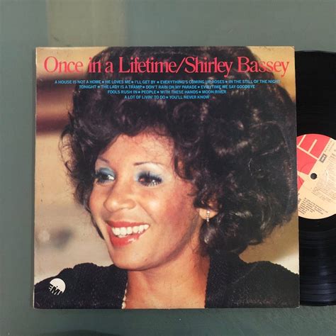 Lp Shirley Bassey Once In A Lifetime Hobbies Toys Music Media