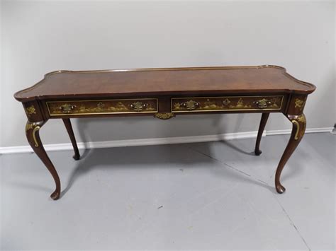 Transitional Design Online Auctions Hekman Console Table