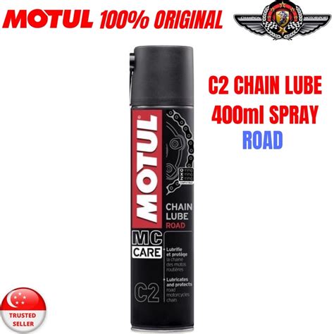 MOTUL MC CARE C2 CHAIN LUBE ROAD 400ml Shopee Singapore