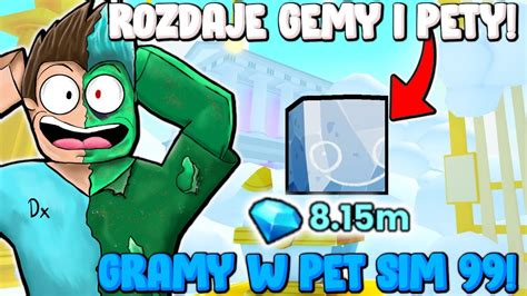 Gramy W Pet Simulator Zbieramy Klucze Na Opening Rozdaje Pety I