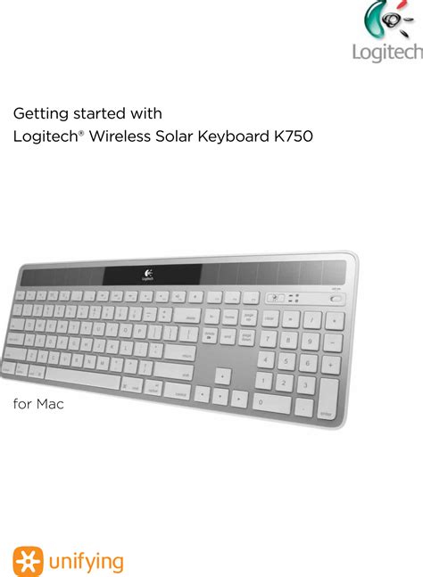 Logitech K750 Users Manual