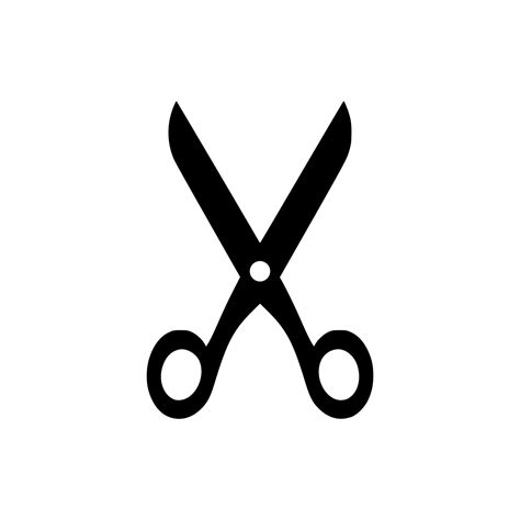 Scissors Glyph Icon 4897465 Vector Art At Vecteezy