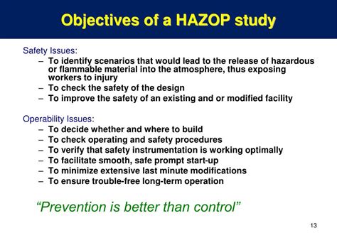 What Is Hazop Definition Hazard And Operability Study