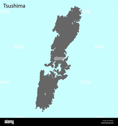 Tsushima Map Hi Res Stock Photography And Images Alamy