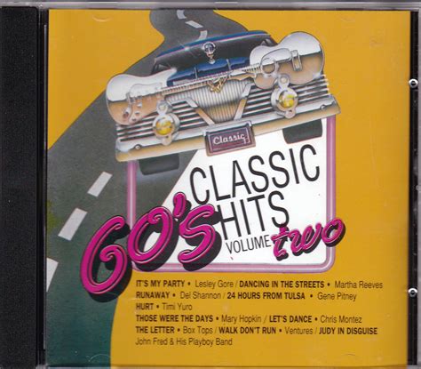 Cd 60s Classic Hits Volume Two Dales Collectibles