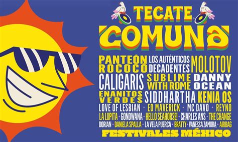 Regresa El Tecate Comuna Con Un Gran Line Up Para Este