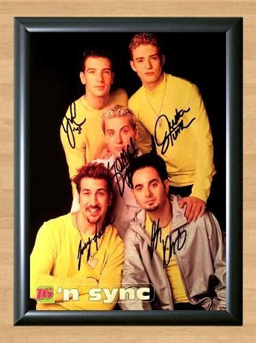 NSYNC 'N Sync Signed Autographed Photo Poster Print Memorabilia A2 16 ...