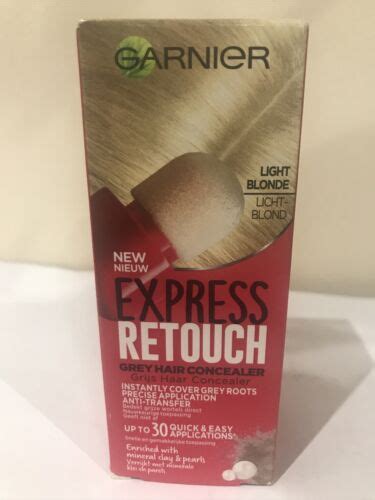 Garnier Express Retouch Root Concealer For Light Blonde Hair 10 Ml New