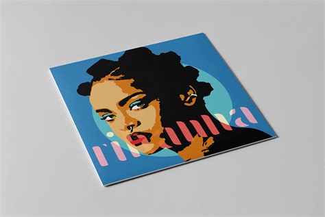 Rihanna Vinyl Cover On Behance