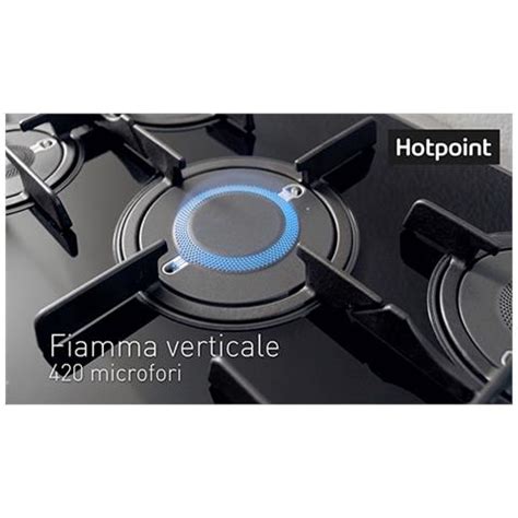 Hotpoint Piano Cottura Ftghl D Ha Ix A Gas Con Bruciatore