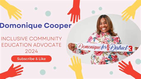 Domonique Cooper Inclusive Community Education Advocate 2024 Part