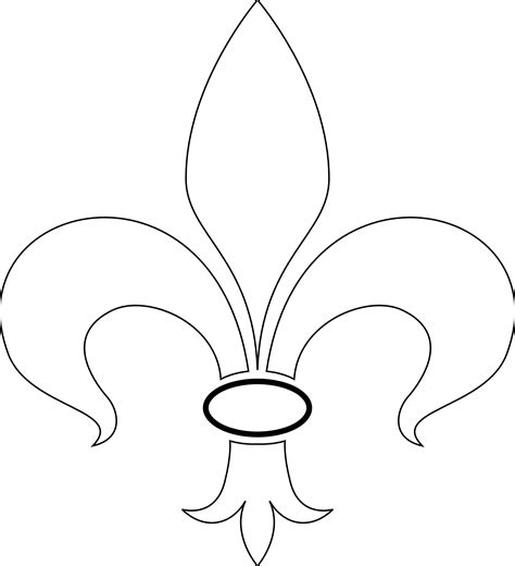 Fleur De Lis Vector Clipart Best