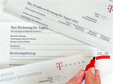 Falsche Telekom Rechnung So Reagieren Sie Richtig Teltarif De Ratgeber