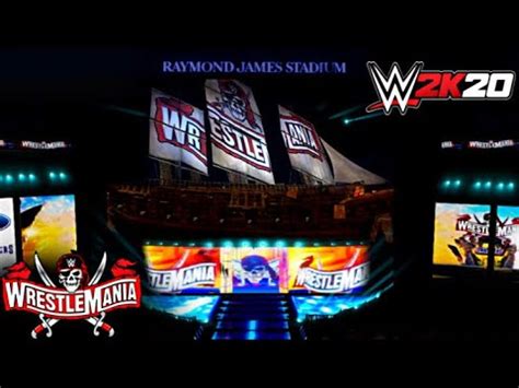 WWE 2K20 WrestleMania 37 ARENA PS4 YouTube