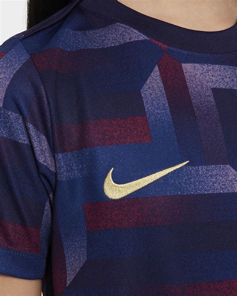 Haut de foot d avant match à manches courtes Nike Dri FIT Angleterre