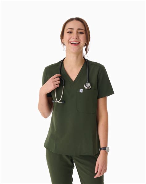 Josie One Pocket Scrub Top Tanc Co Za Medical Scrubs