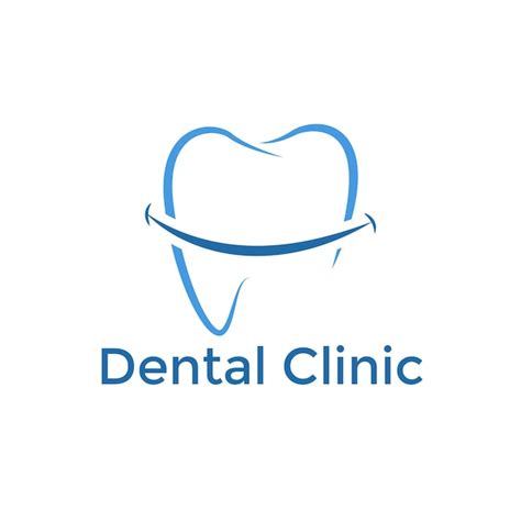 Premium Vector Modern Dental Logo Design Dental Clinic Logo Design