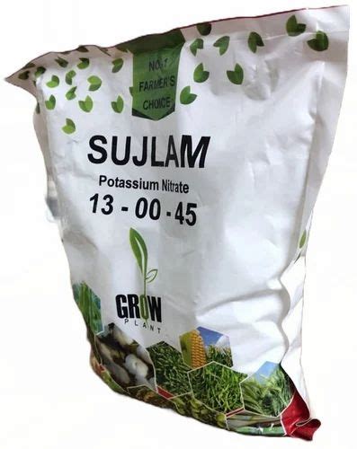 Kno3 Agricultural Grade Sujlam Potassium Nitrate 13 00 45 Powder At Rs 70 Kg In Ahmedabad