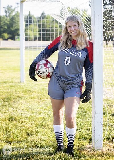 John Glenn Senior Portraits Girls Soccer Senior Pictures