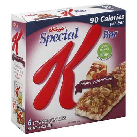 Kelloggs Special K Raspberry Cheesecake Cereal Bars Shop Snacks