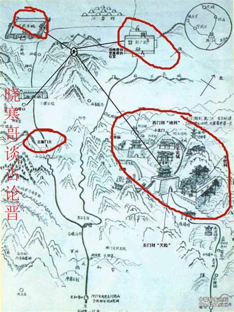 雁门关地图位置示意图 雁门关 广州版 大山谷图库