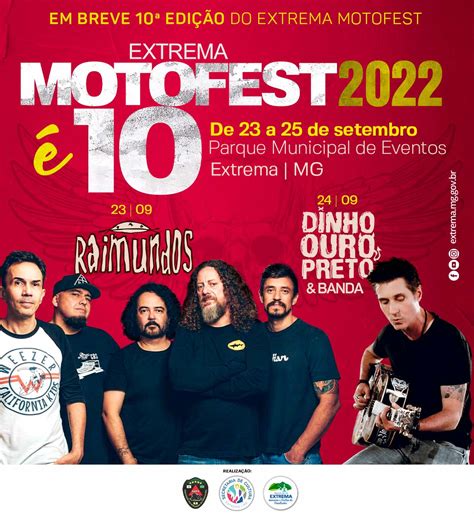 Prefeitura anuncia a 10ª edição do MotoFest em Setembro show de