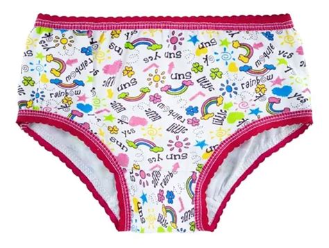 pz Pantaletas Calzones Bikini Para Niña MercadoLibre