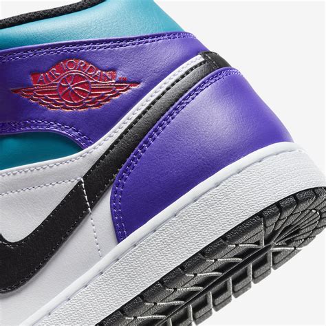 Air Jordan Mid Court Purple Tropical Twist Dq