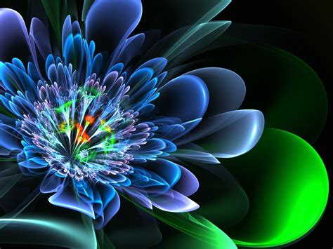 Pin En Beautiful Flower Fractal Art