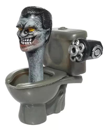 Figura Juguete Taza Wc Skibidi Toilet Zombie Jefe Meses Sin Intereses